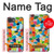 S3391 Art abstrait carreaux de mosaïque graphique Etui Coque Housse pour iPhone 17e