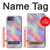 S3706 Arc-en-ciel pastel Galaxy Pink Sky Etui Coque Housse pour iPhone 17e