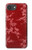 S3817 Motif de fleurs de cerisier floral rouge Etui Coque Housse pour iPhone 17e