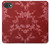 S3817 Motif de fleurs de cerisier floral rouge Etui Coque Housse pour iPhone 17e