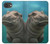 S3871 mignon, bébé, hippopotame, hippopotame Etui Coque Housse pour iPhone 17e