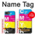 S3930 Clé jaune cyan magenta Etui Coque Housse pour iPhone 17e