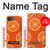 S3946 Motif orange sans couture Etui Coque Housse pour iPhone 17e