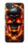 S3986 Crâne de feu Etui Coque Housse pour iPhone 17e