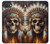 S4016 Crâne amérindien Etui Coque Housse pour iPhone 17e
