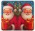 S4046 Joyeux Père Noël Etui Coque Housse pour iPhone 17e