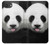 S4049 Panda mignon tirant la langue Etui Coque Housse pour iPhone 17e