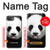 S4049 Panda mignon tirant la langue Etui Coque Housse pour iPhone 17e