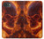 S4062 Crâne de feu Etui Coque Housse pour iPhone 17e