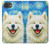 S4064 Chien souriant La Nuit étoilée de Van Gogh Etui Coque Housse pour iPhone 17e