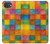 S4077 Aquarelle motif à carreaux colorés Etui Coque Housse pour iPhone 17e