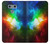 S2312 Colorful Rainbow Space Galaxy Etui Coque Housse pour LG G6