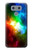 S2312 Colorful Rainbow Space Galaxy Etui Coque Housse pour LG G6