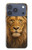 S4093 Portrait de Lion Royal Etui Coque Housse pour iPhone 17 Pro, 18 Pro