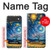 S4081 Art Galaxie Nocturne Etui Coque Housse pour iPhone Air