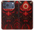 S4099 Illustration Démon Rouge Mystique Etui Coque Housse pour iPhone 17 Pro Max, 18 Pro Max