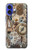 S4100 Collage Scientifique Vintage Etui Coque Housse pour iPhone 16