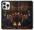 S4102 Art Taverne au Crâne Vintage Etui Coque Housse pour iPhone 16 pro