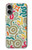 S4078 Motif Abstrait Coloré Etui Coque Housse pour iPhone 16 plus