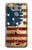 S2349 Old American Flag Etui Coque Housse pour LG G6