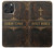 S4109 Couverture de Bible Ancienne Etui Coque Housse pour iPhone 16 pro max