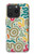 S4078 Motif Abstrait Coloré Etui Coque Housse pour iPhone 15 Pro