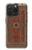 S4096 Motif Géométrique Traditionnel Etui Coque Housse pour iPhone 15 Pro