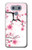 S2359 Plum Blossom Etui Coque Housse pour LG G6