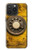 S4107 Téléphone Rotatif Vintage Etui Coque Housse pour iPhone 15 Pro Max