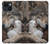 S4089 Loup et Agneau Amicaux Etui Coque Housse pour iPhone 14