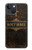 S4109 Couverture de Bible Ancienne Etui Coque Housse pour iPhone 14