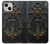 S4106 Ancre et Barre Marine Vintage Etui Coque Housse pour iPhone 13