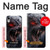 S4094 Loup au Clair de Lune Etui Coque Housse pour iPhone XR
