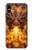 S4090 Dragon de Feu Fantastique Etui Coque Housse pour iPhone X, iPhone XS