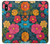 S4105 Motif Floral Coloré Etui Coque Housse pour iPhone X, iPhone XS