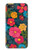 S4105 Motif Floral Coloré Etui Coque Housse pour iPhone 7, iPhone 8, iPhone SE (2020) (2022)