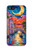 S4083 Venise Colorée au Clair de Lune Etui Coque Housse pour iPhone 5 5S SE