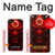 S4099 Illustration Démon Rouge Mystique Etui Coque Housse pour iPhone 5 5S SE