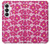 S4097 Motif Floral Rose Etui Coque Housse pour Samsung Galaxy S26