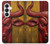 S4098 Art Taureau Espagnol Sculpté Etui Coque Housse pour Samsung Galaxy S26