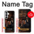 S4102 Art Taverne au Crâne Vintage Etui Coque Housse pour Samsung Galaxy S26