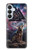 S4110 Loup et Symbole Ancien Etui Coque Housse pour Samsung Galaxy S26 Plus