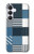 S4082 Motif Patchwork Moderne Etui Coque Housse pour Samsung Galaxy S25 FE