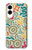 S4078 Motif Abstrait Coloré Etui Coque Housse pour Samsung Galaxy S25 Edge