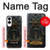 S4106 Ancre et Barre Marine Vintage Etui Coque Housse pour Samsung Galaxy S25 Edge