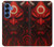 S4099 Illustration Démon Rouge Mystique Etui Coque Housse pour Samsung Galaxy S25