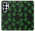 S4087 Motif Fantôme Vert Mignon Etui Coque Housse pour Samsung Galaxy S25 Ultra