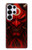S4099 Illustration Démon Rouge Mystique Etui Coque Housse pour Samsung Galaxy S25 Ultra