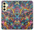 S4085 Art Cosmique Psychédélique Etui Coque Housse pour Samsung Galaxy S24 FE
