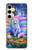 S4088 Esprit Renard Fantastique Etui Coque Housse pour Samsung Galaxy S24 FE